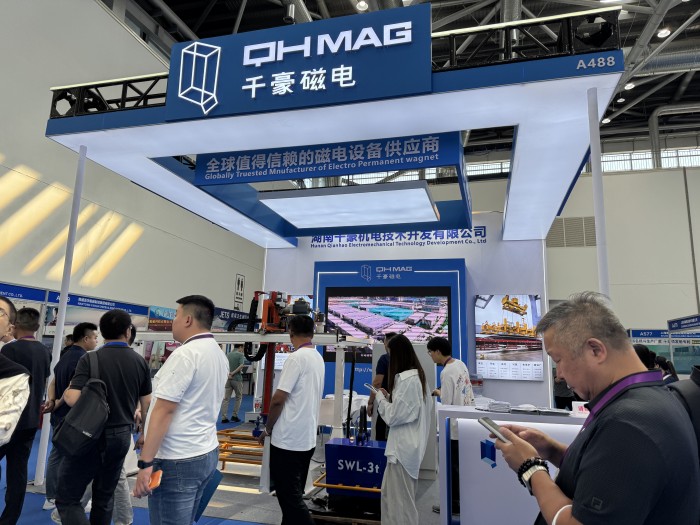 千豪磁電閃耀2025南通船舶工業展創新電永磁技術引行業矚目 千豪磁電閃耀2025南通船舶工業展創新電永磁技術引行業矚目