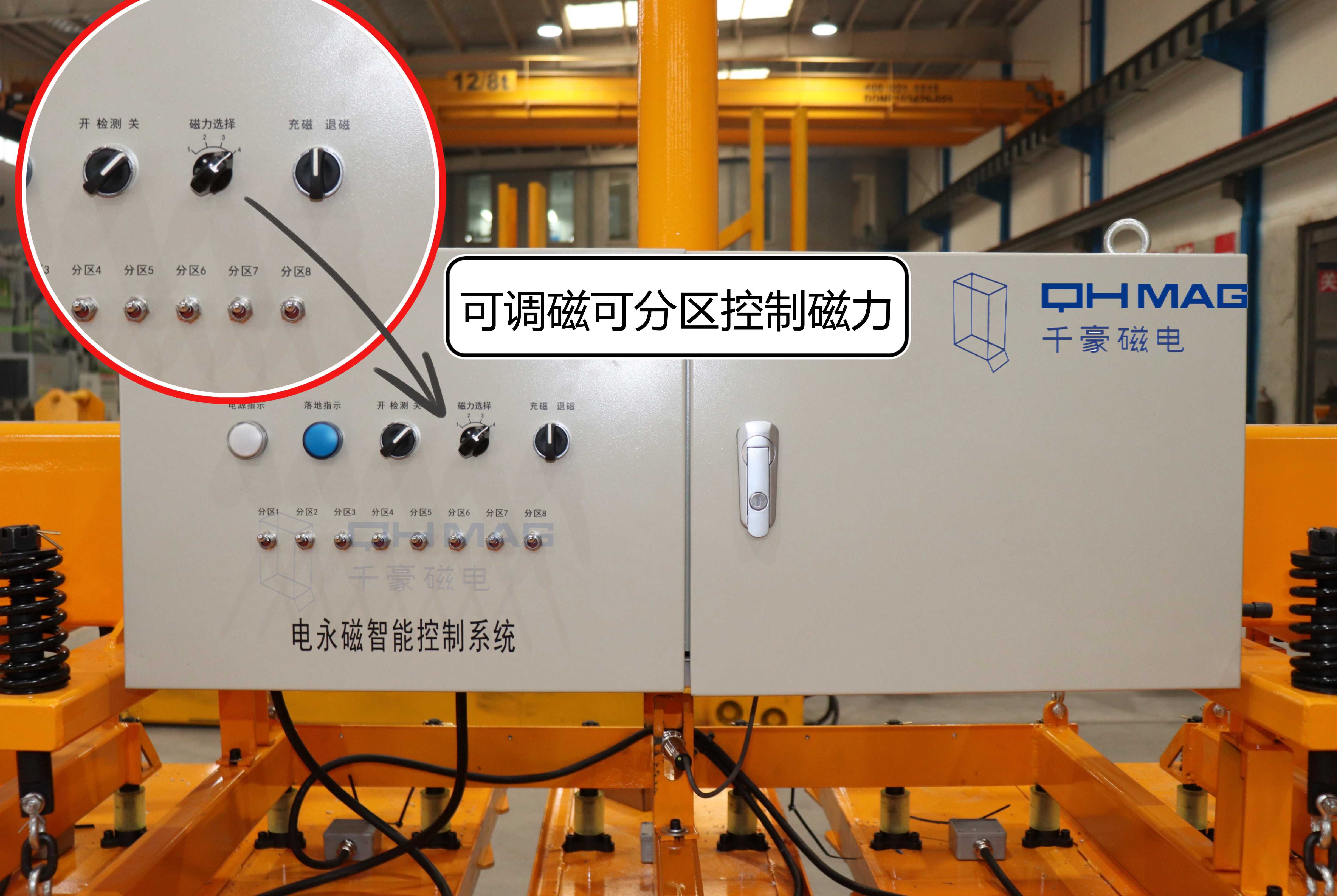 千豪全覆蓋電永磁吊具，激光上下料吊具